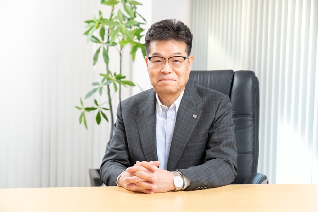  代表ご挨拶ページへのリンクです